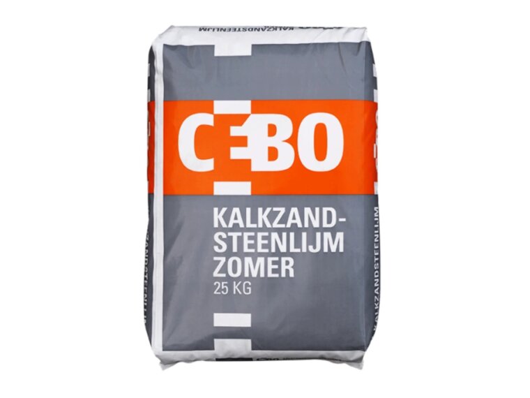 CEBO kalkzandsteenlijm zomer 25 kg